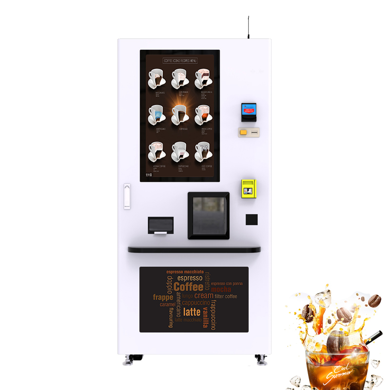 Smart QR Code Commercial Espre - Vending Machine Qr Code avaliação e preço