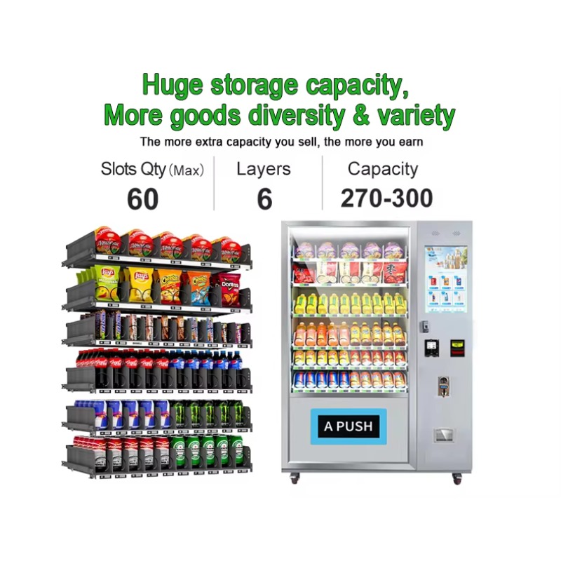 690L Smart Open-Door Vending M - Open Vending Machine avaliação e preço