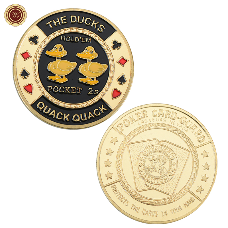THE DUCKS Poker Casino Chips C - Token Coin Mechanism avaliação e preço