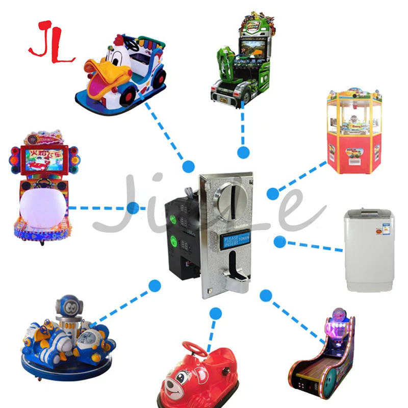 Multi Coin Acceptor Electronic - Arcade Ticket Machine avaliação e preço