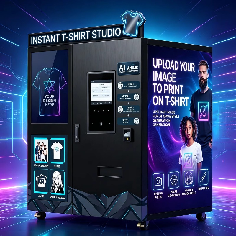 AI Intelligent Generation Clot - Popcorn Vending Machine avaliação e preço