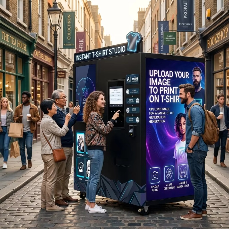 AI Intelligent Generation Clot - Popcorn Vending Machine avaliação e preço