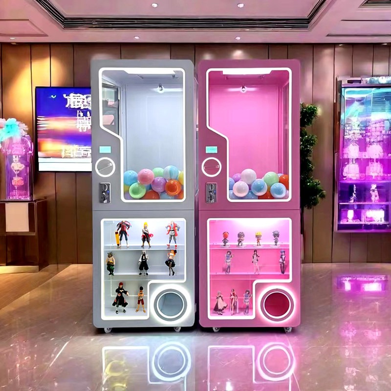 Commercial Large Gashapon Caps - Vending Machine Qr Code avaliação e preço