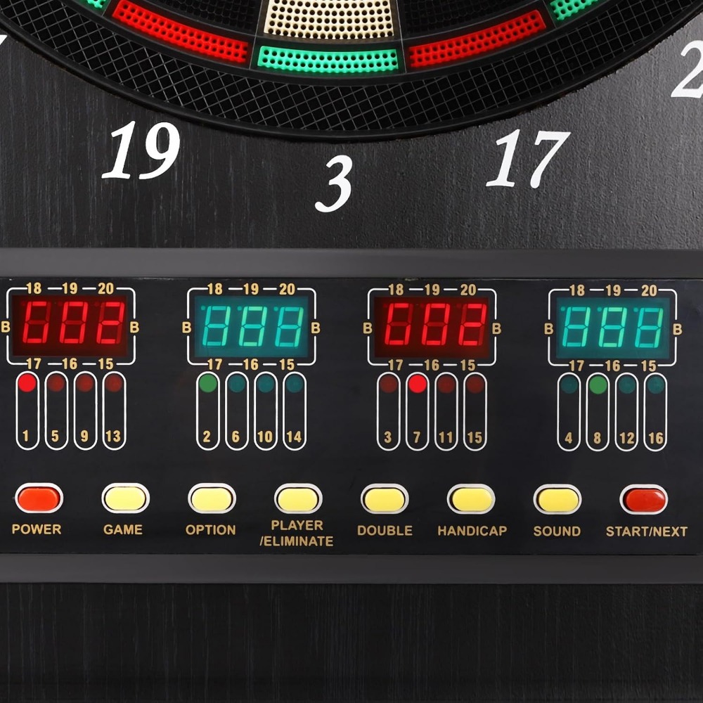 Dartboard Cabinet Set Dart Boa - Electronic Dartboard Cabinet avaliação e preço