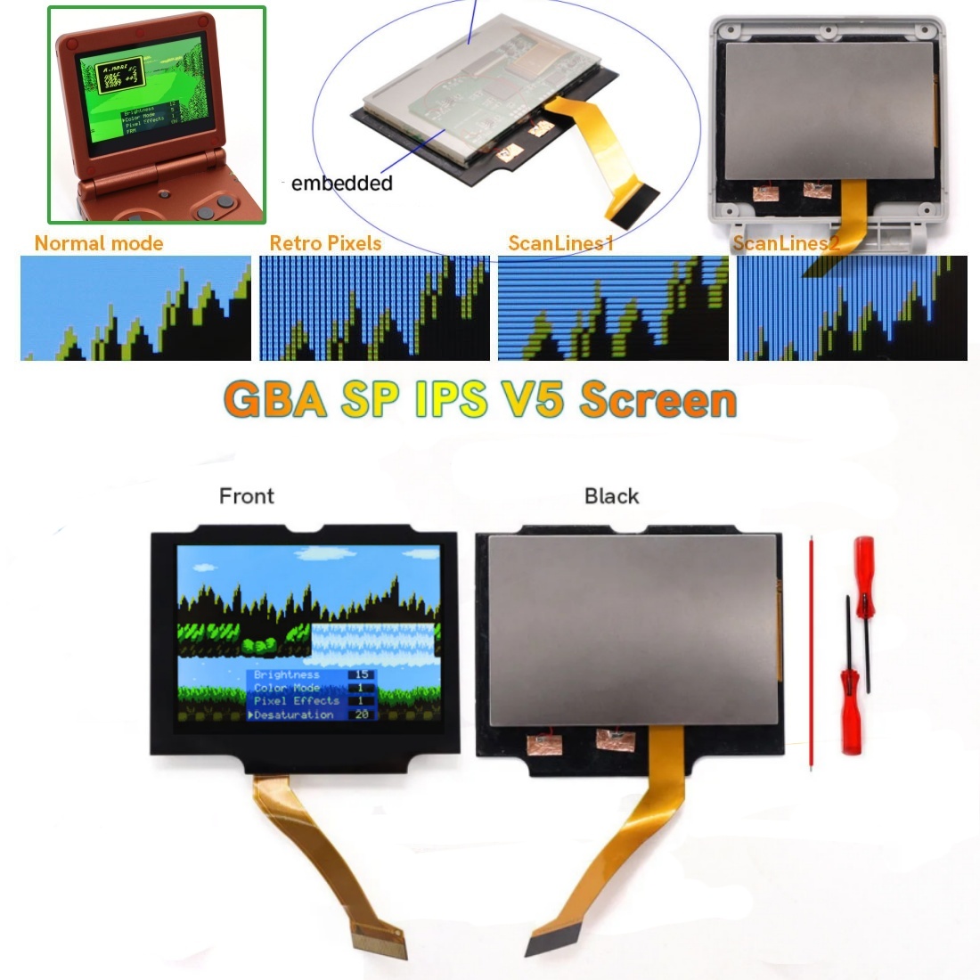 New Laminated IPS 3.0 inch V5  - Lcd Screen Arcade avaliação e preço