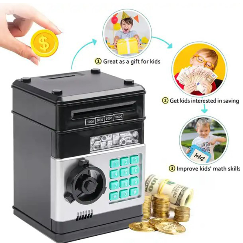 Creative Piggy Bank Automatic  - Coin Operated Kiddie Ride avaliação e preço