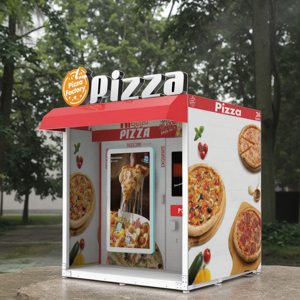 Wholesale Automated Hot Pizza  - Vending Machine Qr Code avaliação e preço