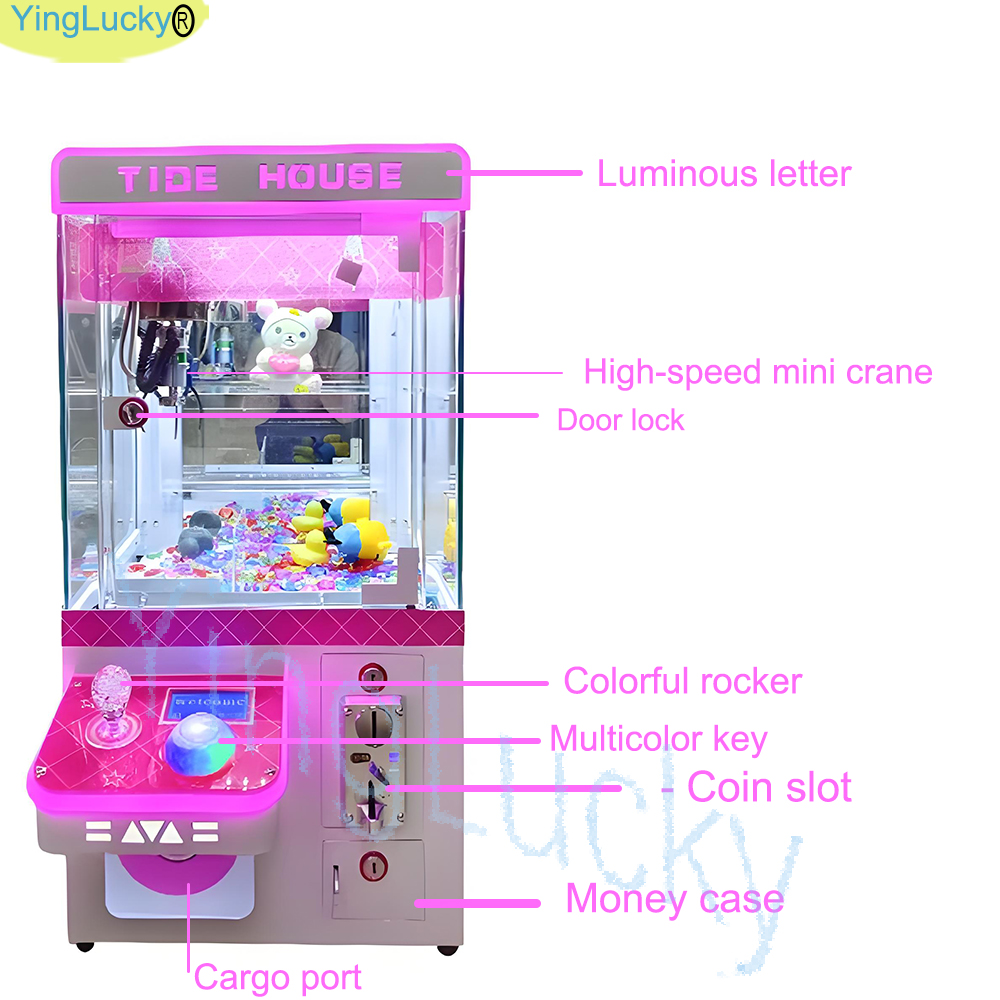 HAPPY Mini Claw Machine Toy Cr - Arcade Card Vending Machine avaliação e preço