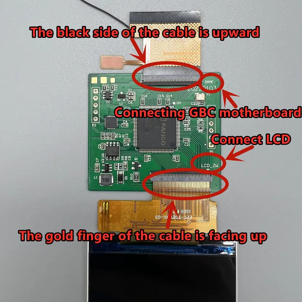 Original Size New 2.45 GBC IPS - Lcd Screen Arcade avaliação e preço