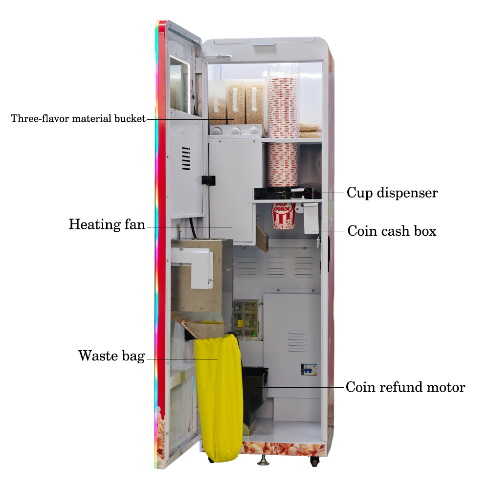 Professional Custom Commercial - Popcorn Vending Machine avaliação e preço