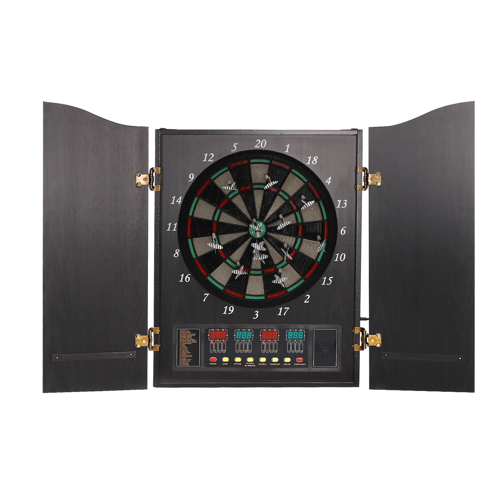 Modern Black Dartboard Cabinet - Electronic Dartboard Cabinet avaliação e preço