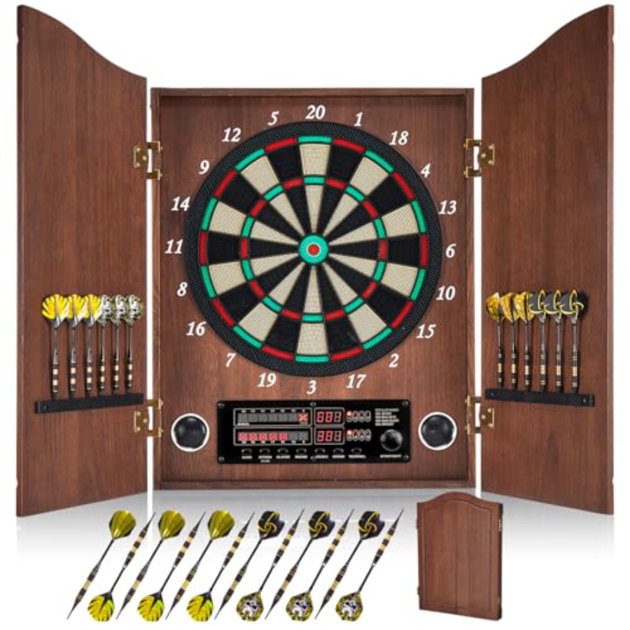 Electronic Dart Board, Decorat - Electronic Dartboard Cabinet avaliação e preço