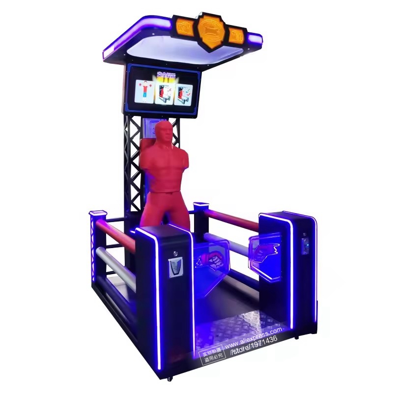 Video Boxing Machine Hitting R - Ticket Redemption Machine avaliação e preço