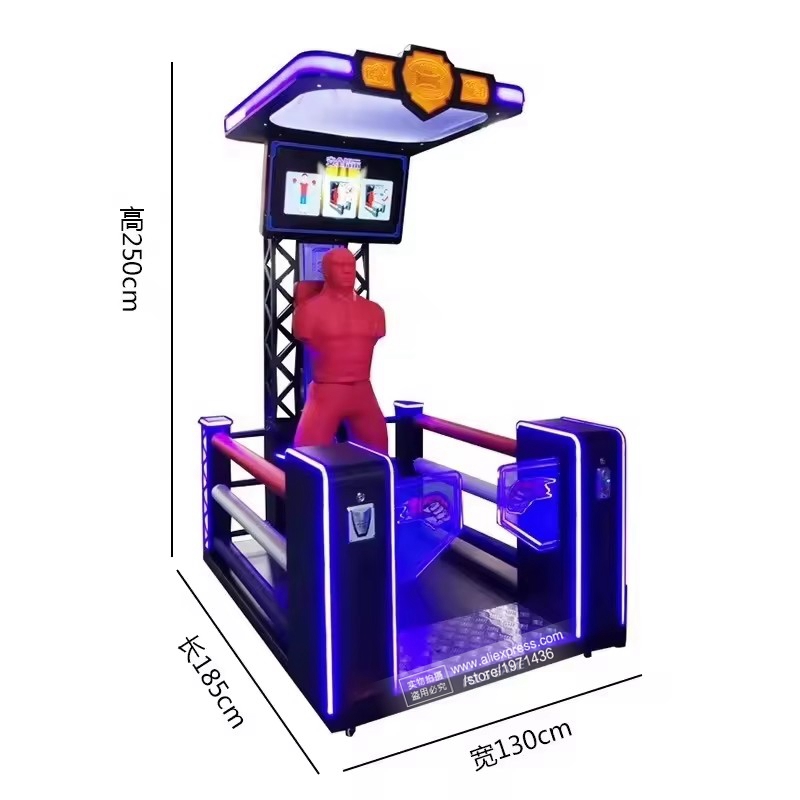 Video Boxing Machine Hitting R - Ticket Redemption Machine avaliação e preço