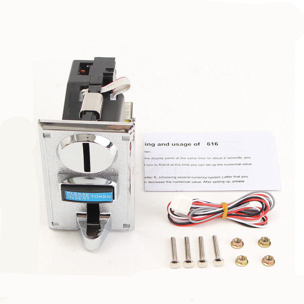 616 Multi Coin Acceptor Electr - Ticket Redemption Machine avaliação e preço
