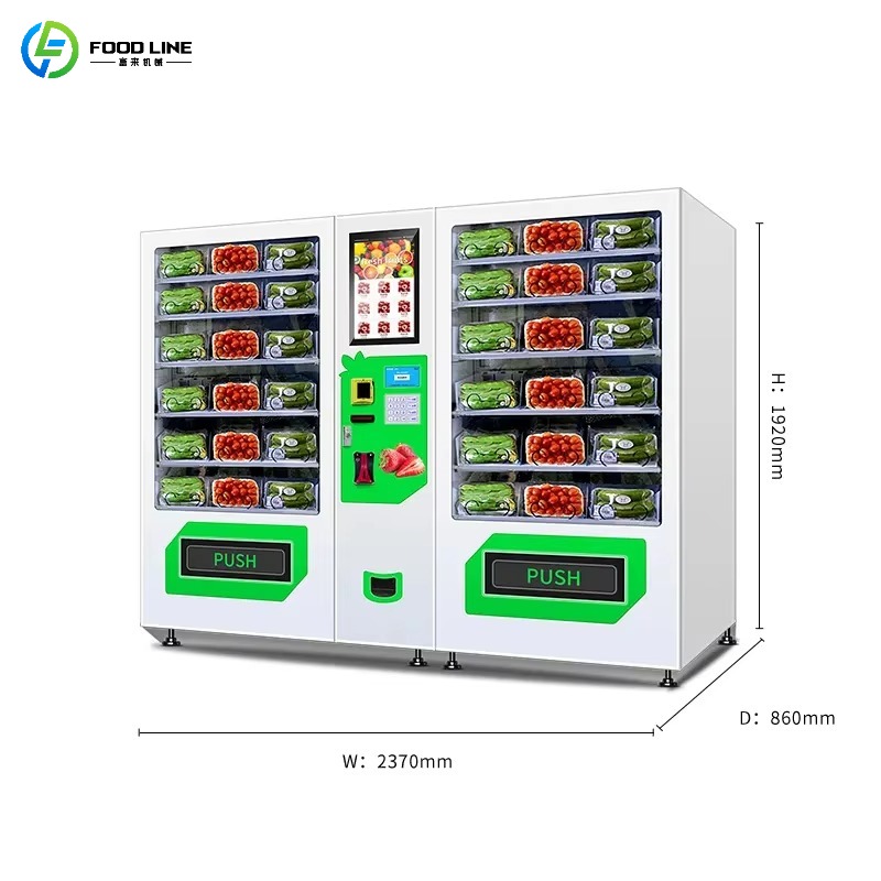 Fresh Food ,Sandwitch, Fruits, - Vending Machine Qr Code avaliação e preço