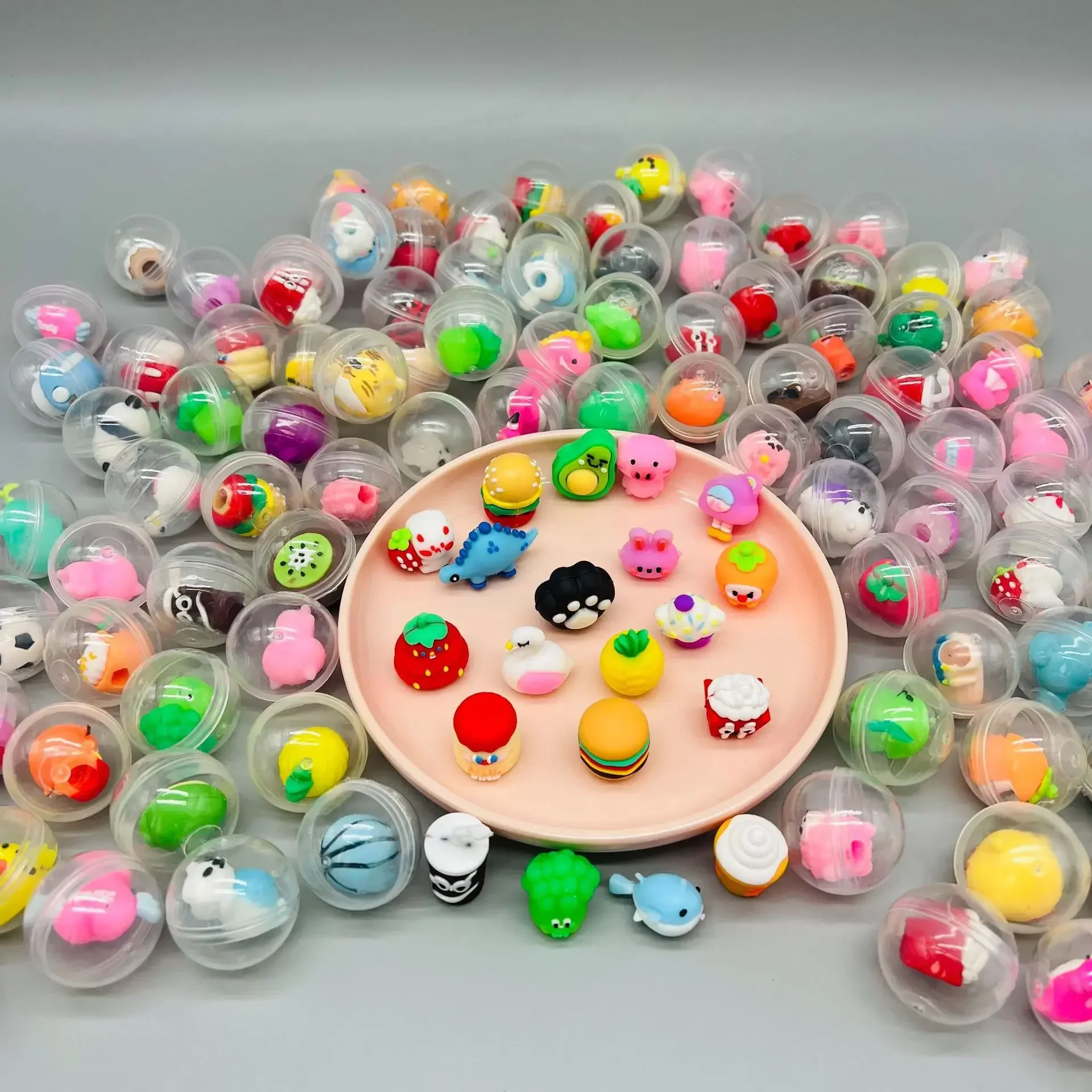 32mm Transparent Twisted Egg f - Claw Crane Machine avaliação e preço
