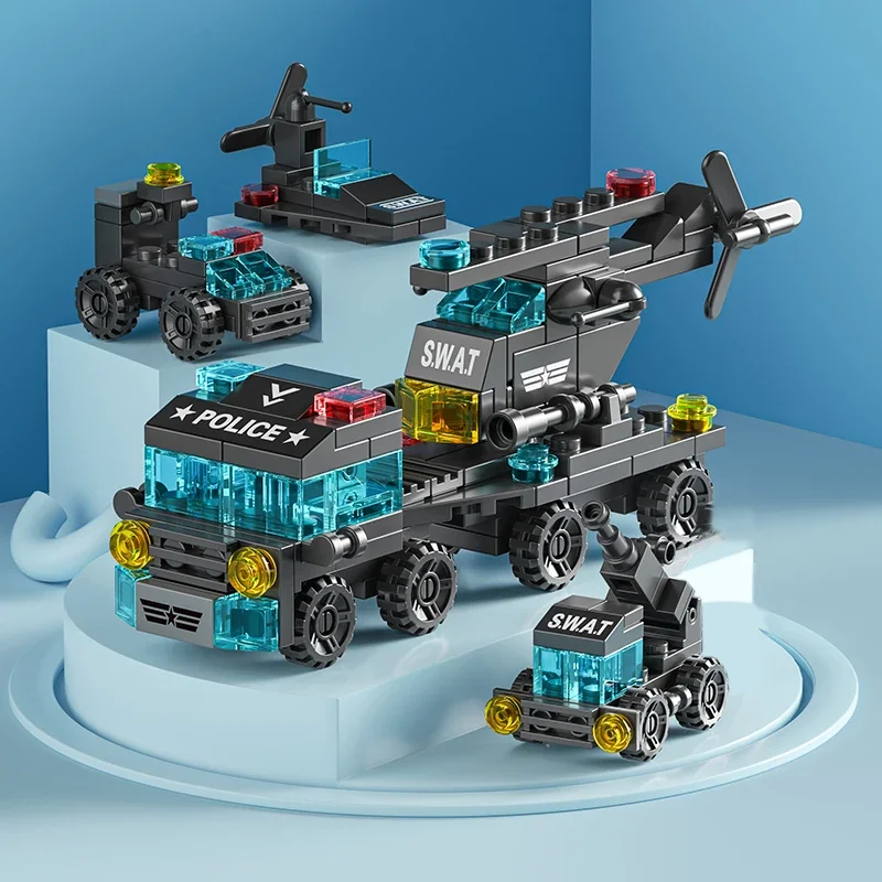 City Fire Car Building Blocks  - Claw Crane Machine avaliação e preço