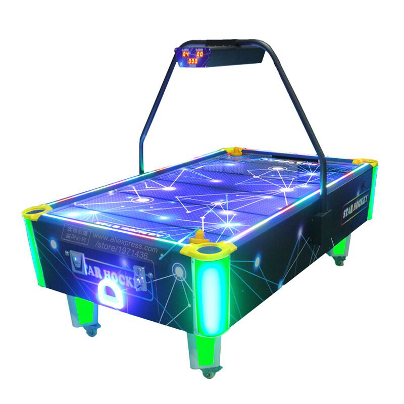 Push Ball Air Hockey Table Ind - Arcade Ticket Machine avaliação e preço