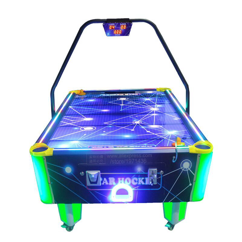 Push Ball Air Hockey Table Ind - Arcade Ticket Machine avaliação e preço