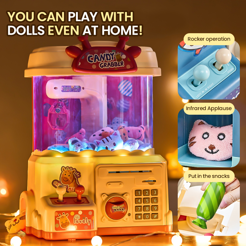 Large Claw Machine Catch Mini  - Claw Crane Machine avaliação e preço